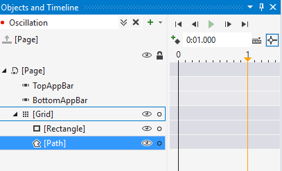 timeline to 1 Second